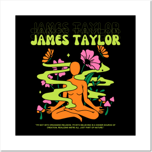 James Taylor // Yoga Posters and Art